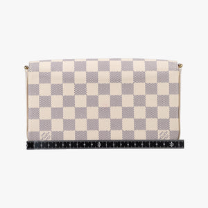 Pre-owned Louis Vuitton Pochette FeLICIE AZUR Damier Canvas N63106 shoulderbag | stylenewstar
