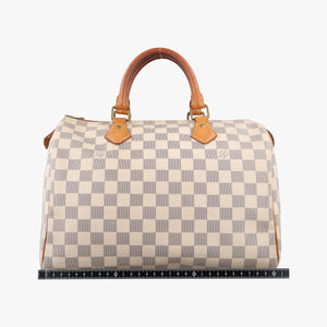 Secondhand Louis Vuitton Speedy 30 AZUR Damier Canvas N41533 handbag | stylenewstar