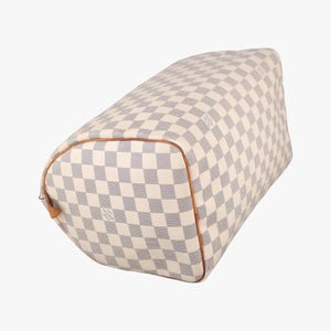 Secondhand Louis Vuitton Speedy 30 AZUR Damier Canvas N41533 handbag | stylenewstar