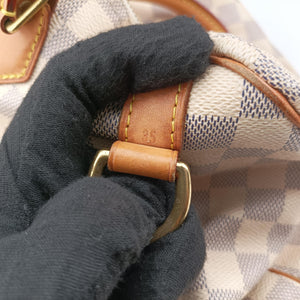 Pre-owned Louis Vuitton Speedy 35 AZUR Damier Canvas N41535 shoulderbag | stylenewstar