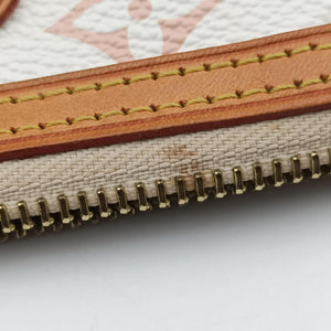 Pre-owned Louis Vuitton Pochette Mira MM Pouch white Monogram Multicolor M60096 handbag | stylenewstar