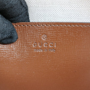 Vintage Gucci GG RETRO Messenger Beige×Brown PVC coated canvas×leather 681021 shoulderbag | stylenewstar