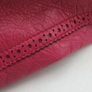 Vintage Balenciaga Giant Broad City Pink lambskin shoulderbag | stylenewstar