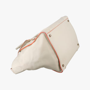 Pre-owned Celine Luggage Small Square Phantom Beige Leather handbag | stylenewstar