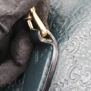 Pre-owned Gucci New Jackie Green Leather 246907 shoulderbag | stylenewstar