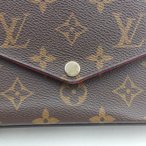 Pre-owned Louis Vuitton Pochette Felicie Brown Monogram Canvas M61276 shoulderbag | stylenewstar