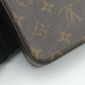 Pre-owned Louis Vuitton Pochette Felicie Brown Monogram Canvas M61276 shoulderbag | stylenewstar