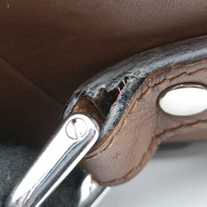 Pre-owned Fendi Zucca Trunk Brown PVC Coated Canvas × Leather 7VA498 shoulderbag | stylenewstar