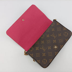 Pre-owned Louis Vuitton Pochette Felicie Vivienne Brown×multi Monogram canvas M80859 shoulderbag | stylenewstar