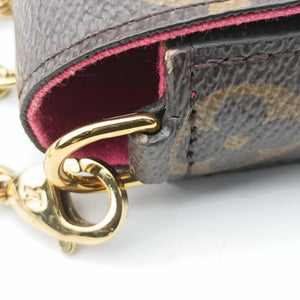 Pre-owned Louis Vuitton Pochette Felicie Vivienne Brown×multi Monogram canvas M80859 shoulderbag | stylenewstar