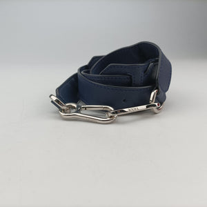 Pre-owned Loewe Puzzle Blue Leather handbag | stylenewstar
