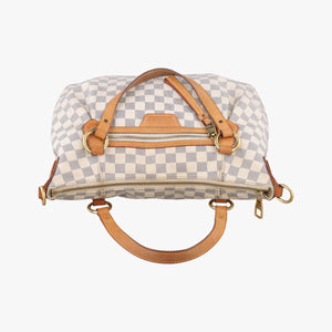 Secondhand Louis Vuitton EVORA MM AZUR Damier Canvas N41133 shoulderbag | stylenewstar