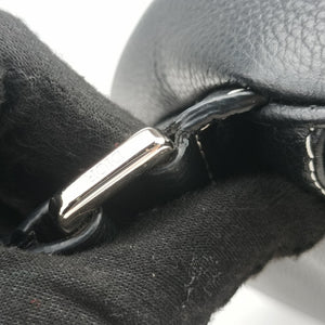 Pre-owned Christian Dior saddle Black Leather bum bag/waist bag | stylenewstar