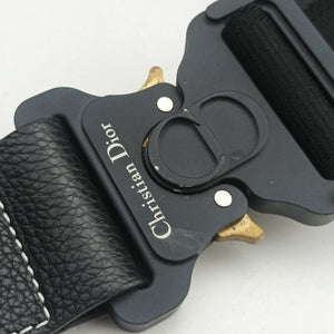 Pre-owned Christian Dior saddle Black Leather bum bag/waist bag | stylenewstar