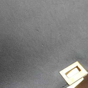 Vintage Celine Trapeze Beige × Black × Brown Suede × leather handbag | stylenewstar