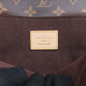 Pre-owned Louis Vuitton Pochette Metis MM Brown Monogram canvas M44875 shoulderbag | stylenewstar