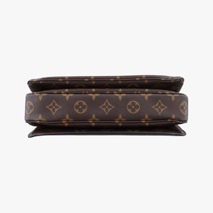 Pre-owned Louis Vuitton Pochette Metis MM Brown Monogram canvas M44875 shoulderbag | stylenewstar