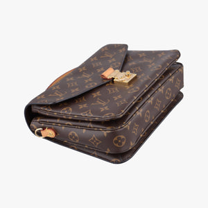 Pre-owned Louis Vuitton Pochette Metis MM Brown Monogram canvas M44875 shoulderbag | stylenewstar