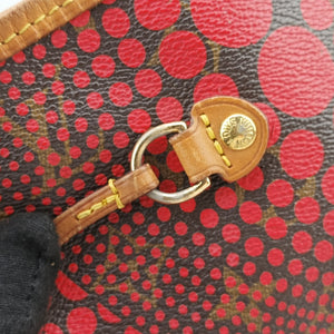 Vintage Louis Vuitton NEVERFULL MM Brown×Rouge Monogram Wave Dot M40686 shoulderbag | stylenewstar