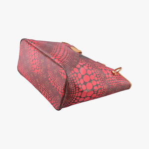 Vintage Louis Vuitton NEVERFULL MM Brown×Rouge Monogram Wave Dot M40686 shoulderbag | stylenewstar