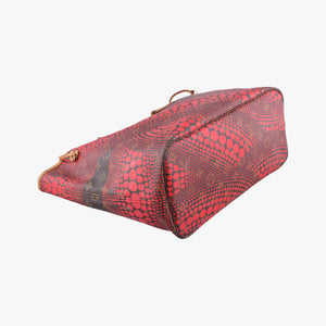 Vintage Louis Vuitton NEVERFULL MM Brown×Rouge Monogram Wave Dot M40686 shoulderbag | stylenewstar