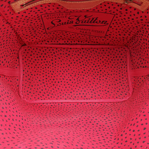 Vintage Louis Vuitton NEVERFULL MM Brown×Rouge Monogram Wave Dot M40686 shoulderbag | stylenewstar