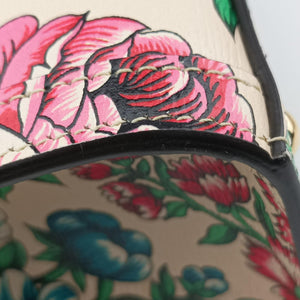 Vintage Gucci Diana Flower Pink x Multicolour Leather 707449 shoulderbag | stylenewstar