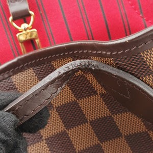 Pre-owned Louis Vuitton NEVERFULL MM EBENE Damier Canvas N51105 shoulderbag | stylenewstar