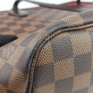 Pre-owned Louis Vuitton NEVERFULL MM EBENE Damier Canvas N51105 shoulderbag | stylenewstar
