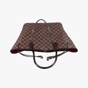 Pre-owned Louis Vuitton NEVERFULL MM EBENE Damier Canvas N51105 shoulderbag | stylenewstar