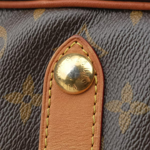 Pre-owned Louis Vuitton GALLIERA PM Brown Monogram Canvas M56382 shoulderbag | stylenewstar