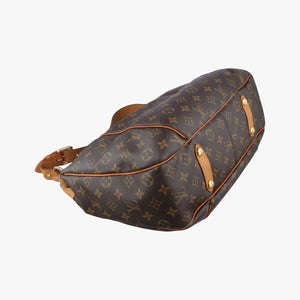 Pre-owned Louis Vuitton GALLIERA PM Brown Monogram Canvas M56382 shoulderbag | stylenewstar