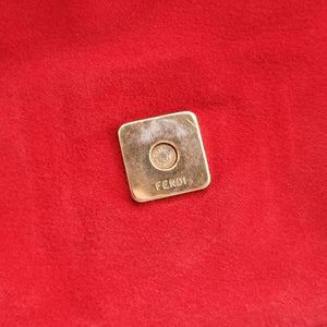Secondhand Fendi Baguette Red suede 26424 handbag | stylenewstar