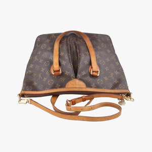 Pre-owned Louis Vuitton PALERMO PM brown Monogram Canvas M40145 shoulderbag | stylenewstar