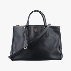 Secondhand Prada Galleria Black SAFFIANO Leather BN2274 shoulderbag | stylenewstar