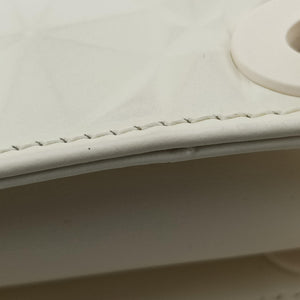 Vintage Christian Dior Lady Dior White leather shoulderbag | stylenewstar