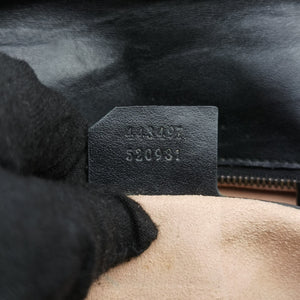 Vintage Gucci GG Marmont Black Leather 443497 shoulderbag | stylenewstar