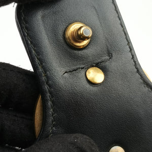 Vintage Gucci GG Marmont Black Leather 443497 shoulderbag | stylenewstar