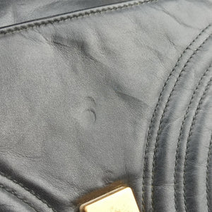 Vintage Gucci GG Marmont Black Leather 443497 shoulderbag | stylenewstar