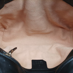 Vintage Gucci GG Marmont Black Leather 443497 shoulderbag | stylenewstar
