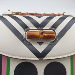 Secondhand Gucci New Bamboo Multicolor Leather 675797 shoulderbag | stylenewstar