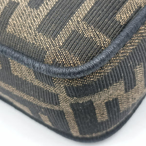 Pre-owned Fendi BAGUETTE Brown canvas 8BS017 shoulderbag | stylenewstar