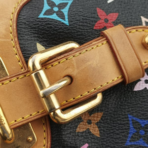 Pre-owned Louis Vuitton Claudia Noir Monogram Multicolore M40194 shoulderbag | stylenewstar