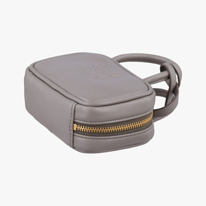 Secondhand Miu Miu Beau Micro Grey Leather handbag | stylenewstar