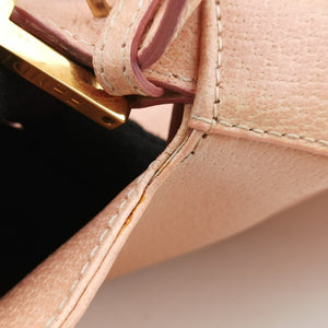 Pre-owned Fendi BAGUETTE Pink Leather 25124 shoulderbag | stylenewstar