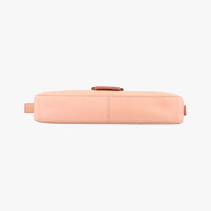 Pre-owned Fendi BAGUETTE Pink Leather 25124 shoulderbag | stylenewstar