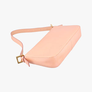 Pre-owned Fendi BAGUETTE Pink Leather 25124 shoulderbag | stylenewstar