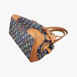 Pre-owned Louis Vuitton Claudia Noir Monogram Multicolore M40194 handbag | stylenewstar
