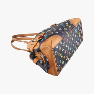 Pre-owned Louis Vuitton Claudia Noir Monogram Multicolore M40194 handbag | stylenewstar