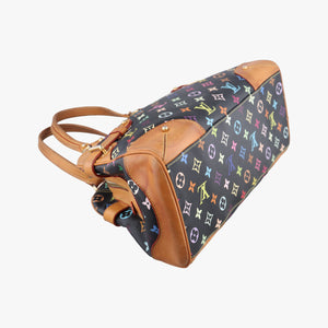 Pre-owned Louis Vuitton Claudia Noir Monogram Multicolore M40194 handbag | stylenewstar